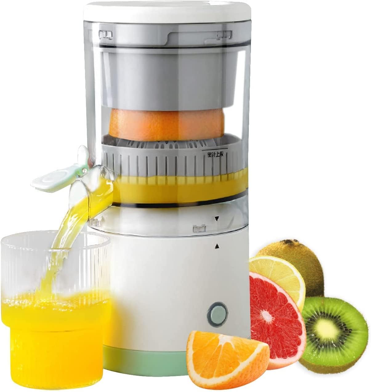 Portable Multifunctional Juicer with Automatic Juicing and Separation - Fresh Orange Juice Cup with USB
