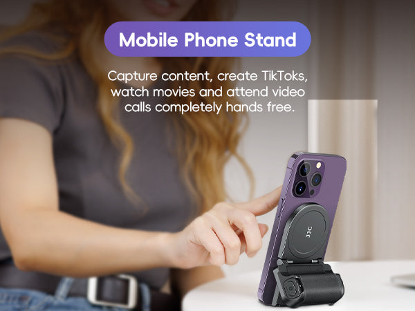 Magnetic Camera Handle Bluetooth Bracket for Android/IOS