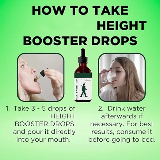 Natural Height Booster Drops 30ml
