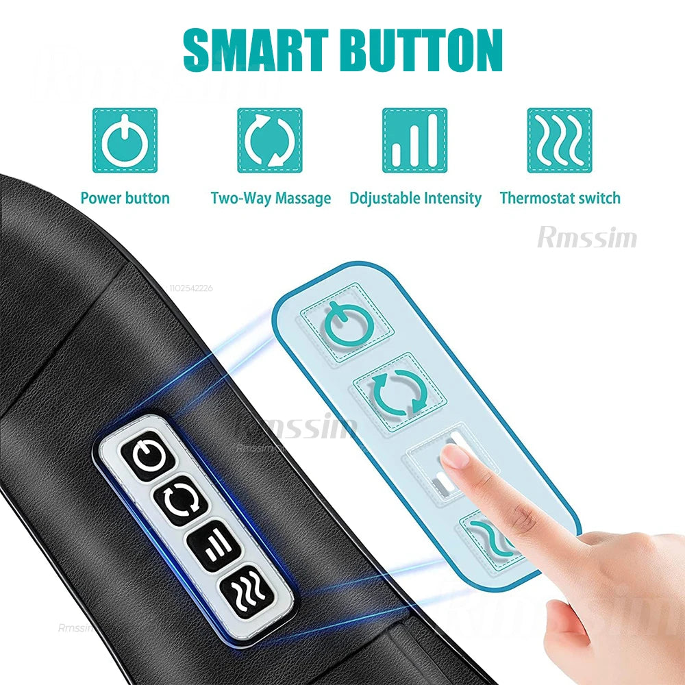 Neck and Shoulder Massager Heated Back Massager