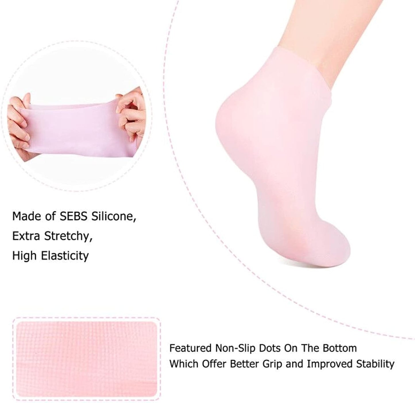 Moisturizing Socks ( 2 pcs )