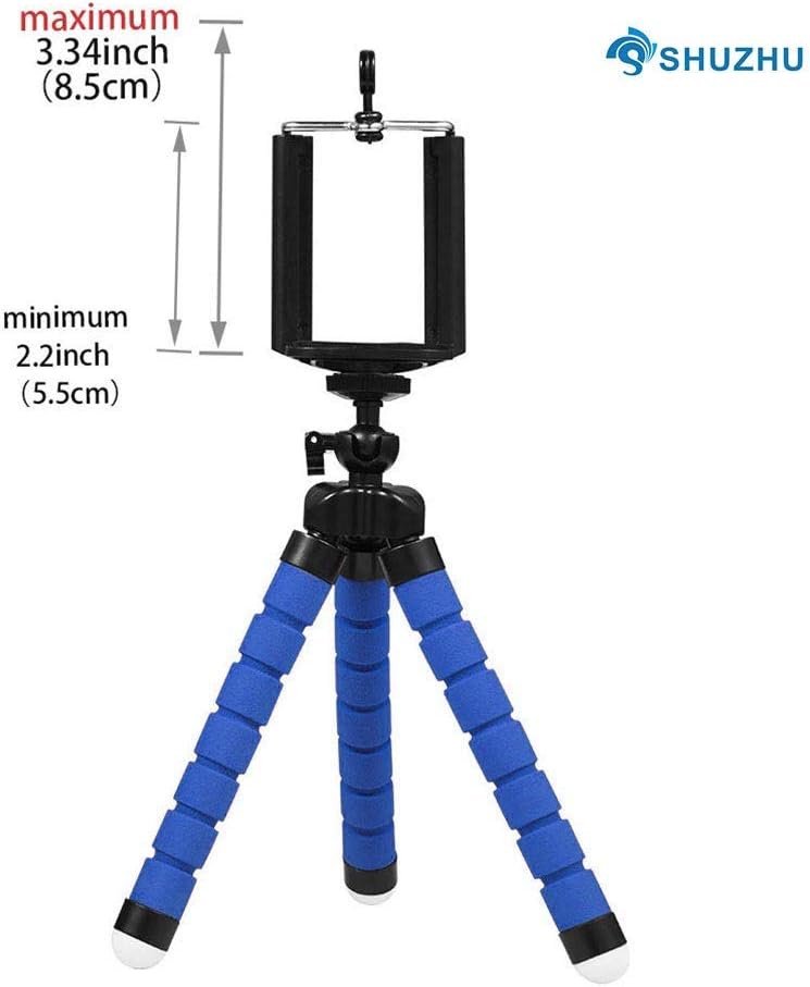 Pack of 3 Tripods and 3 Phone Holders total 6 pieces (Free Cash on Delivery)