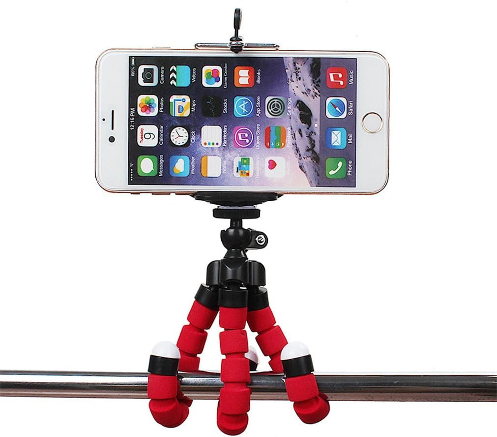 Pack of 3 Tripods and 3 Phone Holders total 6 pieces (Free Cash on Delivery)