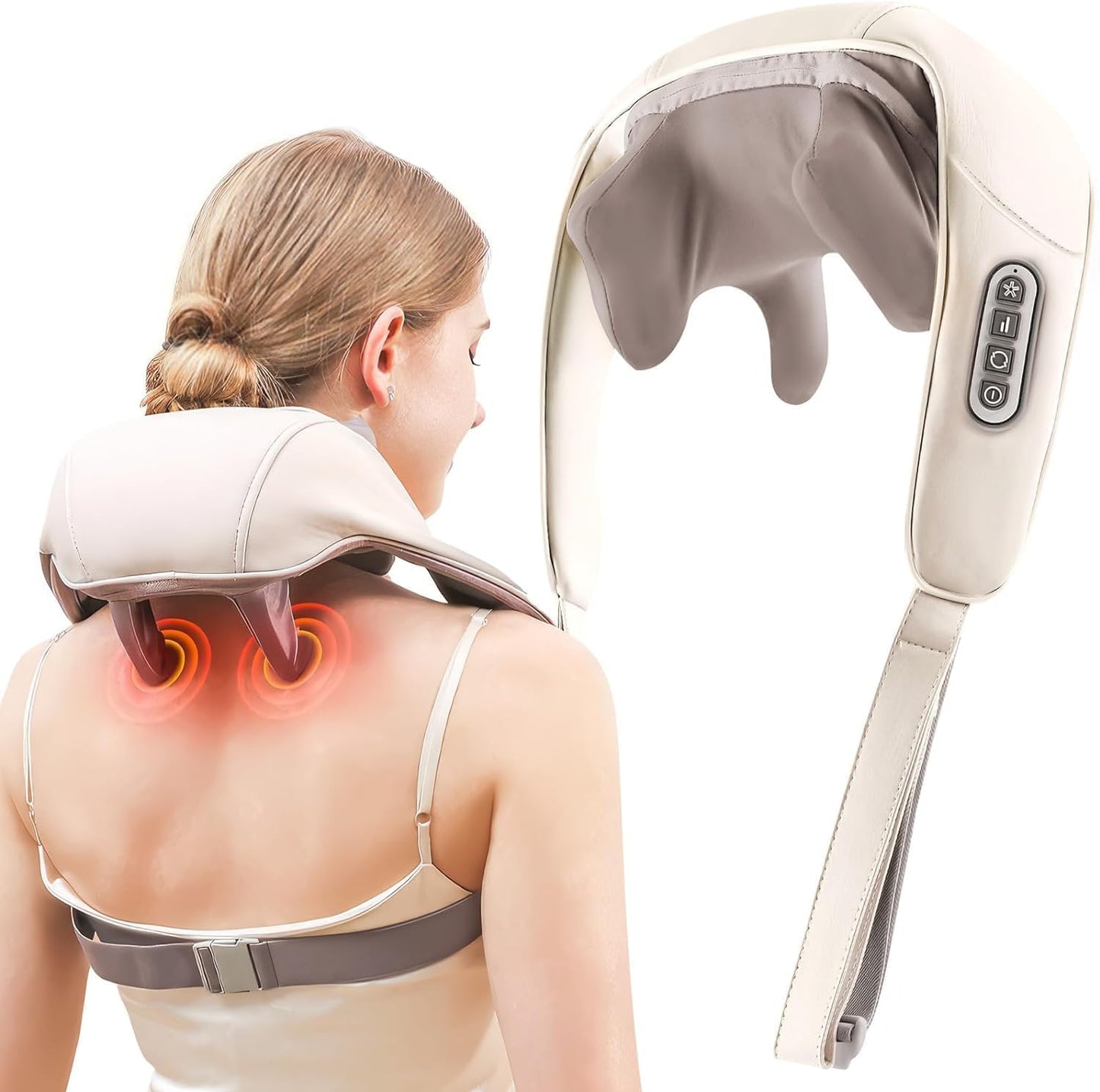 Electric Rechargeable Deep Tissue 5D Kneading Massage Machine.