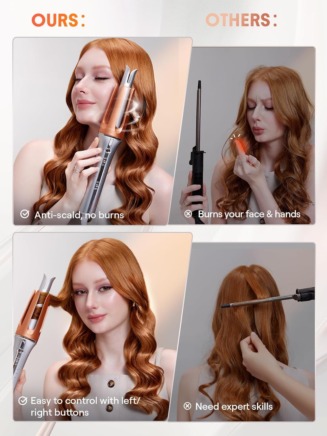 SHEGLAM Automatic Curling Iron