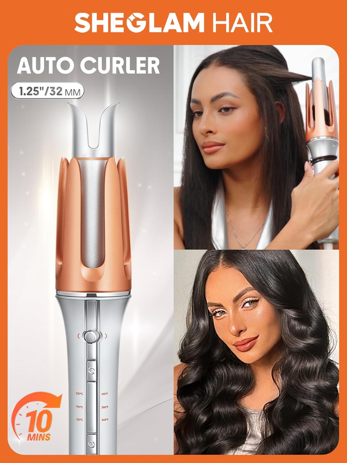 SHEGLAM Automatic Curling Iron