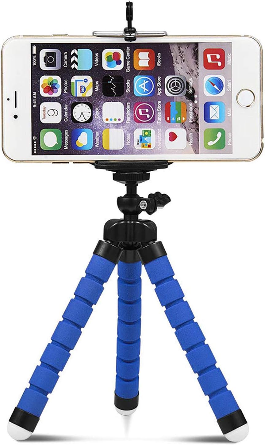 Pack of 3 Tripods and 3 Phone Holders total 6 pieces (Free Cash on Delivery)