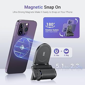 Magnetic Camera Handle Bluetooth Bracket for Android/IOS