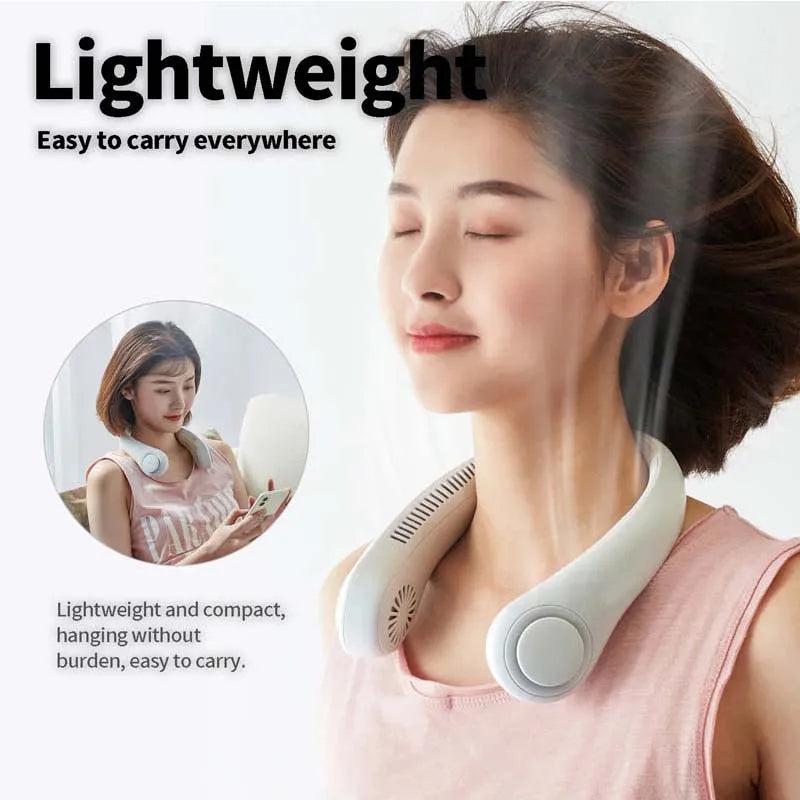 Neck Fan New Mini Neck Portable.