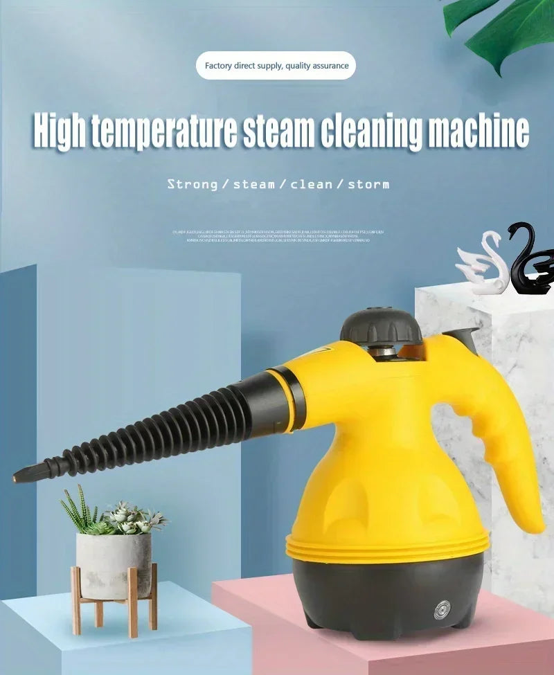 Multifunction Small Home Cleaner Sets Handheld High Temperature Steam Cleaning.
