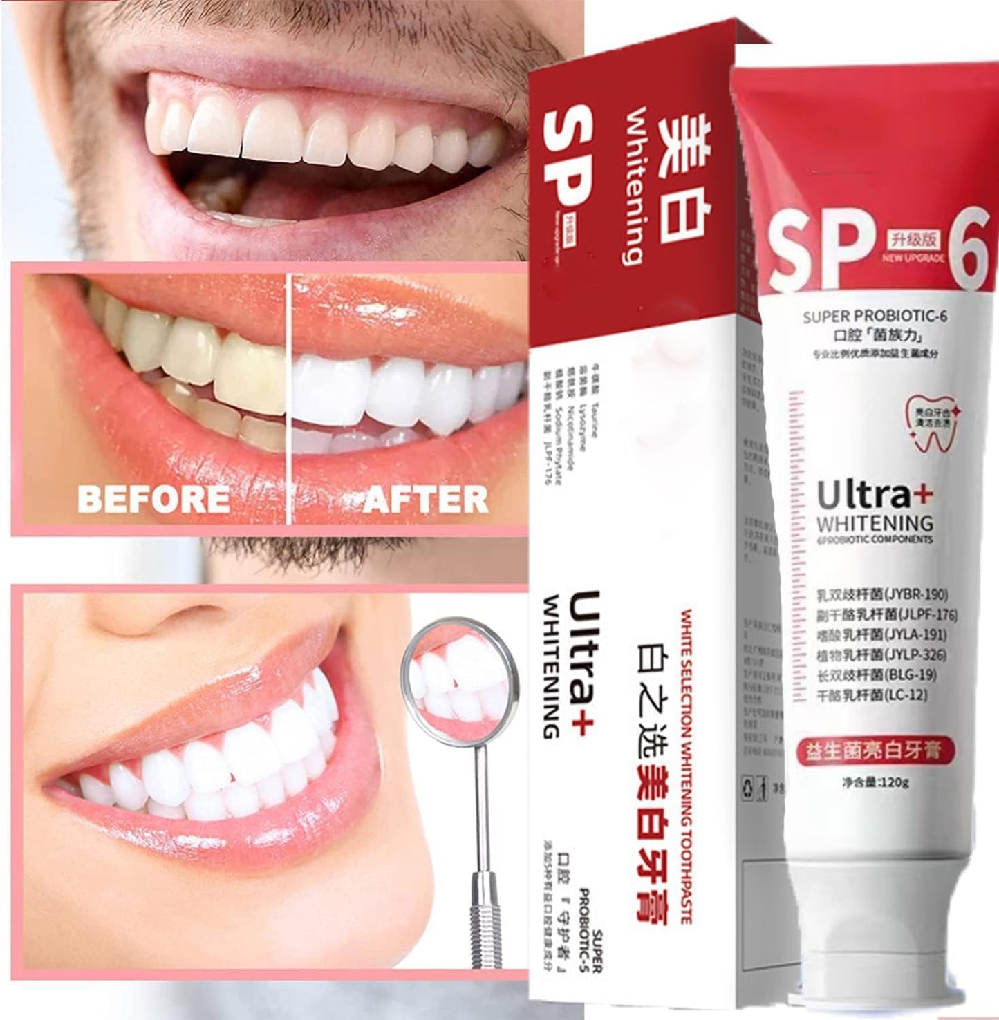 Teeth Whitening Paste SP-6