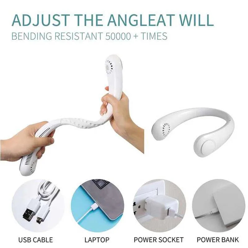 Neck Fan New Mini Neck Portable.