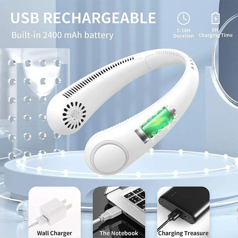 Neck Fan New Mini Neck Portable.