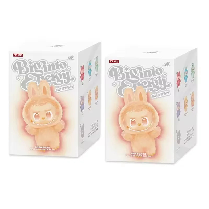 POP MART 100% Authentic Labubu The Monsters Big into Energy Series Vinyl Plush Pendant (Whole Set) 6pc Blind Box original