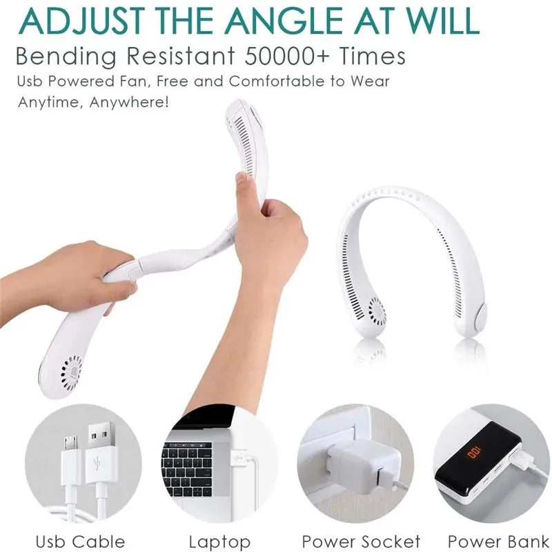 Neck Fan New Mini Neck Portable.