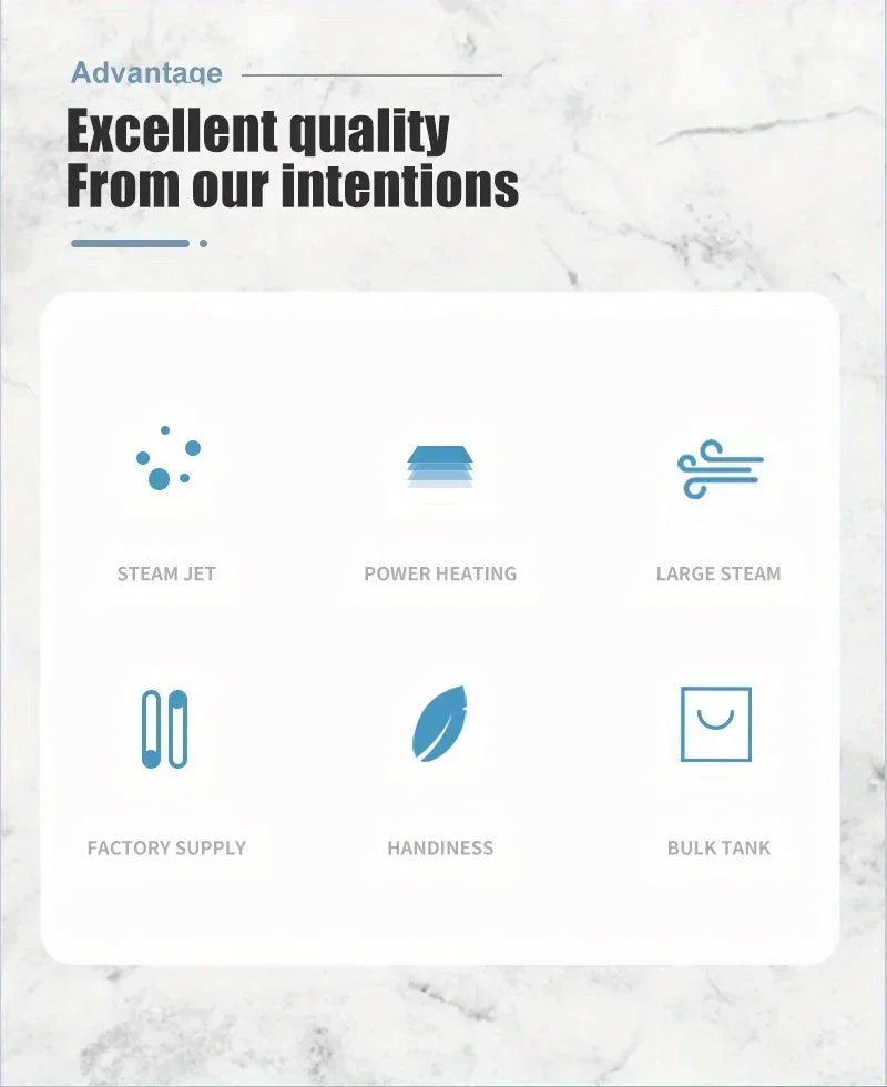 Multifunction Small Home Cleaner Sets Handheld High Temperature Steam Cleaning.