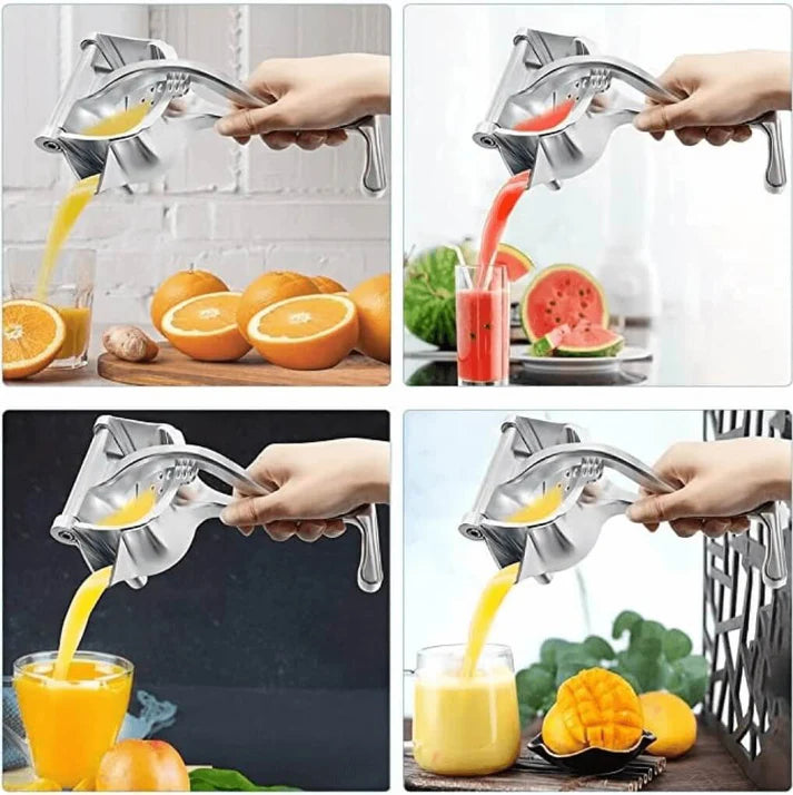 STAINLESS STEEL MANUAL FRUIT JUICER / SQUEEZER