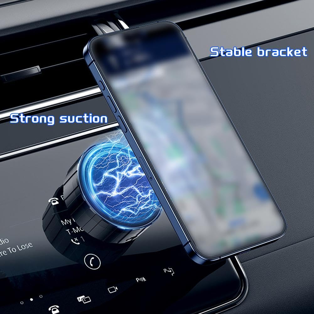 Vacuum Suction Rechargeable Phone Holder